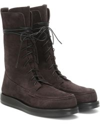 the row zip boots