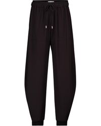 Chloé - High-rise Tapered Pants - Lyst