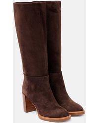 Gabriela Hearst - Bocca Suede Knee-High Boots - Lyst
