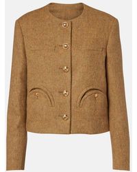 Blazé Milano - Shamo Virgin Wool Tweed Jacket - Lyst