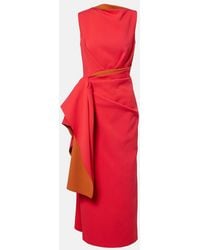 ROKSANDA - Calatrava Crepe Midi Dress - Lyst