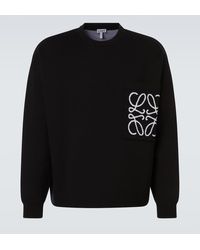 Loewe - Anagram Embroidered Sweater - Lyst