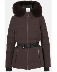 Yves Salomon - Skijacke Veste 64 Cm Mit Shearling - Lyst