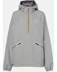 Loewe - X On Storm Chaqueta Con Cremallera Parcial A Rayas - Lyst