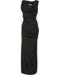 Vivienne Westwood - Ginnie Draped Midi Dress - Lyst