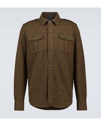 Sease - Wool Jersey Overshirt - Lyst