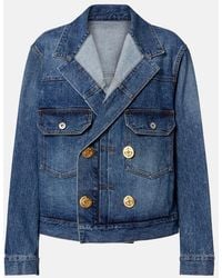 Sacai - Chaqueta De Denim - Lyst