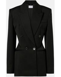 Givenchy - Cutout Wool Blazer - Lyst