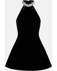 David Koma - Minikleid Mit Kristallen - Lyst