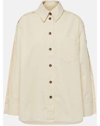 Victoria Beckham - Oversize-Hemd aus Baumwolle - Lyst