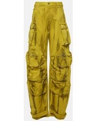 The Attico - Cargohose Fern Aus Denim - Lyst