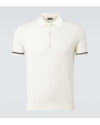 Tom Ford - Cashmere And Silk Polo Shirt - Lyst