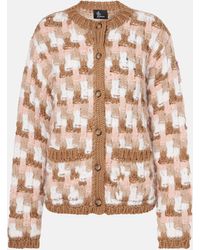 Moncler - Wool And Alpaca-blend Cardigan - Lyst