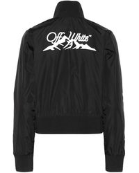 Off-White c/o Virgil Abloh Esclusiva per Mytheresa - Giacca in nylon tecnico - Nero
