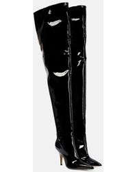Gia Borghini - Gia 33 Patent Leather Over-the-knee Boots - Lyst