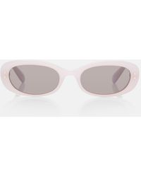 Dior - Dior Oblique B1I Oval Sunglasses - Lyst