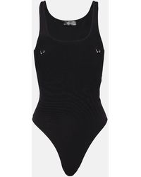 Mugler - Body Pierced Aus Baumwolle - Lyst