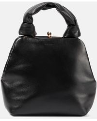 Jil Sander - Goji Square Small Leather Tote Bag - Lyst