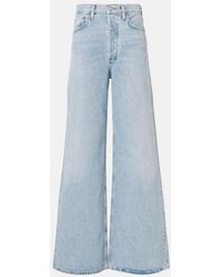 Agolde - Dame Jean High-Rise Wide-Leg Jeans - Lyst