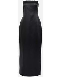 The Row - Reeta Wool And Silk Maxi Dress - Lyst