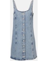 FRAME - Denim Shift Dress - Lyst