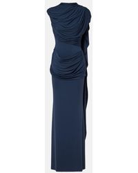 De La Vali - Robe Longue En Jersey - Lyst