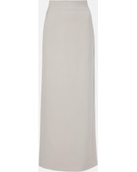 Wardrobe NYC - Column Virgin Wool Maxi Skirt - Lyst