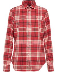 Polo Ralph Lauren Kariertes Hemd aus Baumwolle - Rot