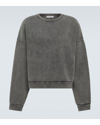 Acne Studios - Logo Cotton Jersey Sweatshirt - Lyst