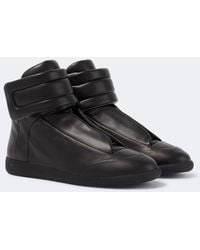 Maison Margiela - Future Leather High-Top Sneakers - Lyst