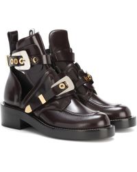 balenciaga derby boots
