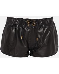 Tom Ford - Leather Micro Shorts - Lyst