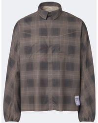 Satisfy - Plaid Flannel Jacket - Lyst