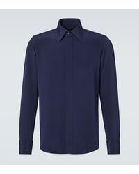 Thom Sweeney - Silk Shirt - Lyst
