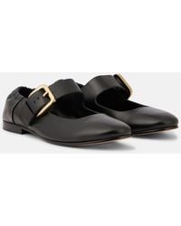 Bottega Veneta - Mary-Jane-Ballerinas Astaire Aus Leder - Lyst
