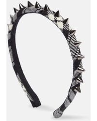 Alessandra Rich - Fascia Per Capelli Spike - Lyst
