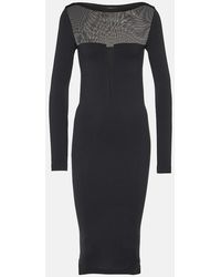 Wolford - Venus Jersey Midi Dress - Lyst