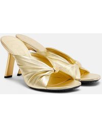 Loewe - Paula's Ibiza Pebble Soft Leather Mules - Lyst