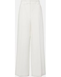 Khaite - Pantalon ample Bacall a taille mi-haute - Lyst