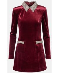 Rebecca Vallance - Edwiena Long Sleeve Mini Dress - Lyst