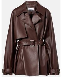 Loewe - Jacke Balloon Aus Leder - Lyst