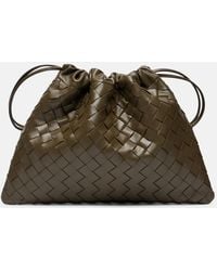 Bottega Veneta - Clutch Dustbag Small Aus Leder - Lyst