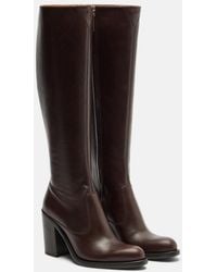 Chloé - Leather Knee-High Boots - Lyst