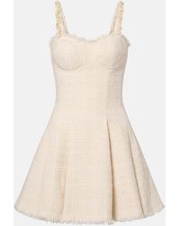 Balmain - Tweed Minidress - Lyst