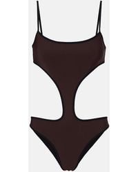 Roberto Cavalli - Halterneck Swimsuit - Lyst
