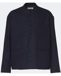 Jil Sander - Wool Overshirt - Lyst