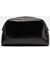 The Row - Leila Small Leather Clutch - Lyst