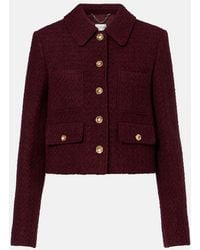 Altuzarra - Astley Cropped Tweed Jacket - Lyst