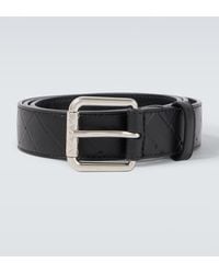 Bottega Veneta - Intrecciato Stamp 35Mm Leather Belt - Lyst