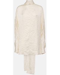 KHAITE - Bex Satin Top - Lyst